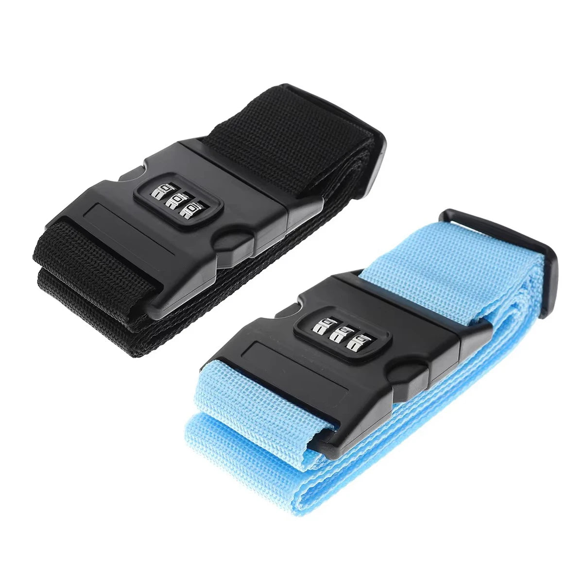 Luggage Strap Anti-theft Luggage Buckle Password Adjustable Bundling Packing Baggage Belt Suitcase Trunk Belts Bag Accessories Boutique Voyage