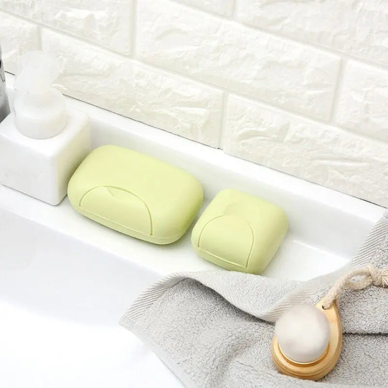 Boîte à Savon de Voyage Colorée Voyage Paisible