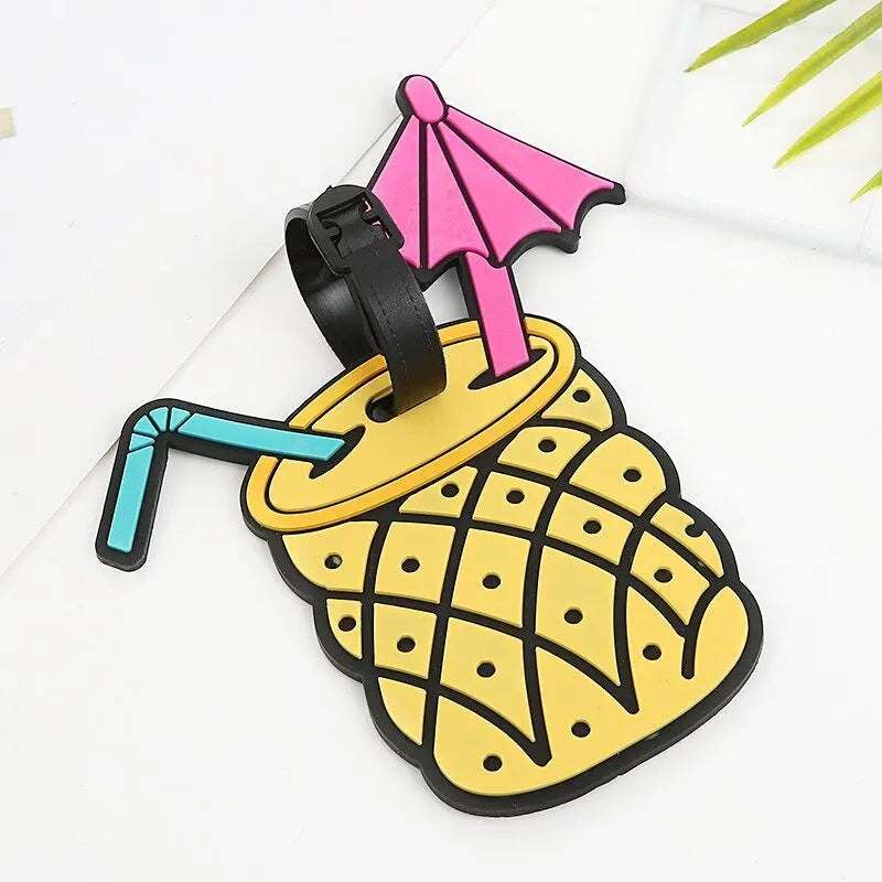 Étiquette Bagage Cocktail Voyage Paisible