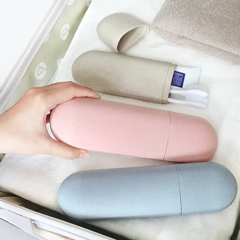 Étui Brosse à Dents Grande Capacité Voyage Paisible