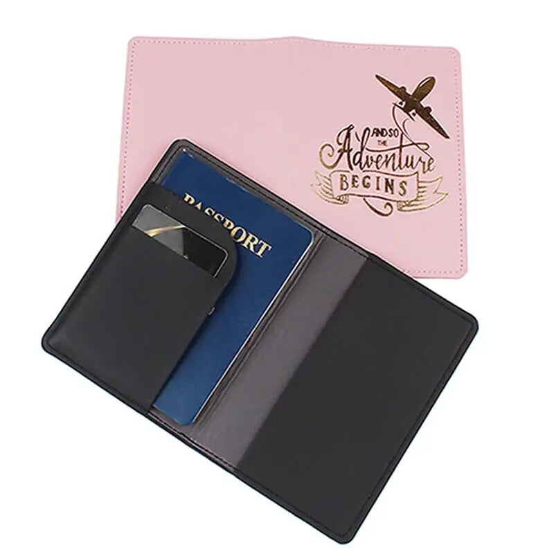 Étui Passeport Personnalisé Voyage Paisible