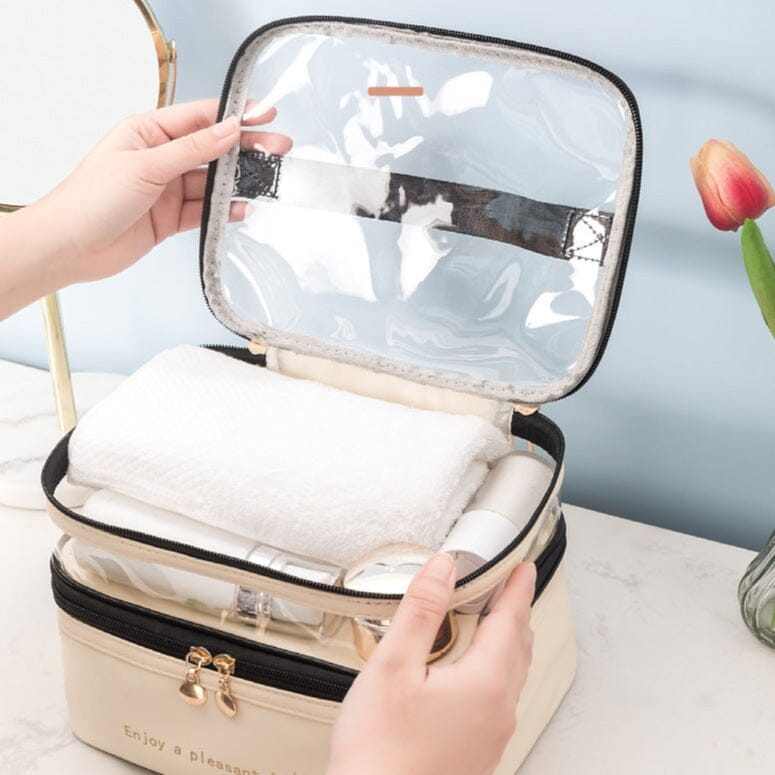 Grand Vanity Trousse De Toilette Voyage Paisible