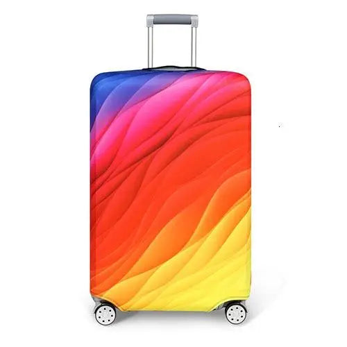 Housse de Valise Arc-en-ciel Voyage Paisible