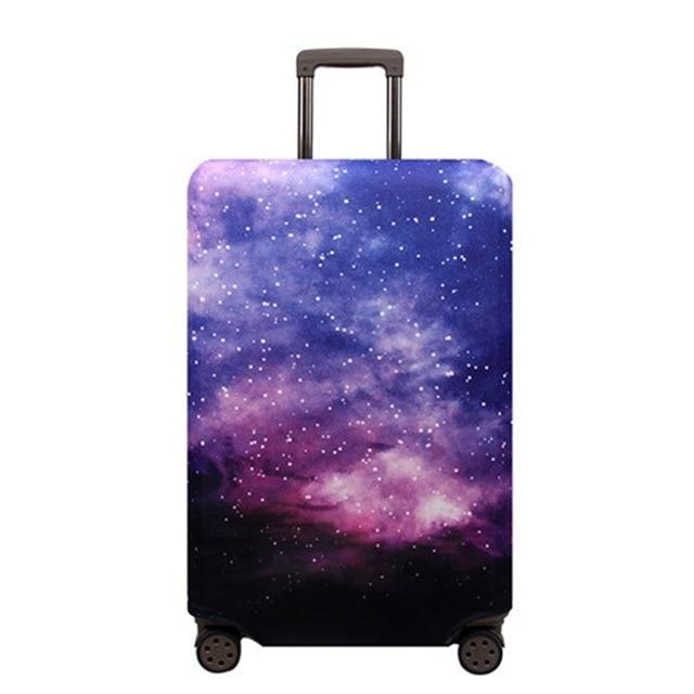 Housse de valise ciel étoilé Voyage Paisible