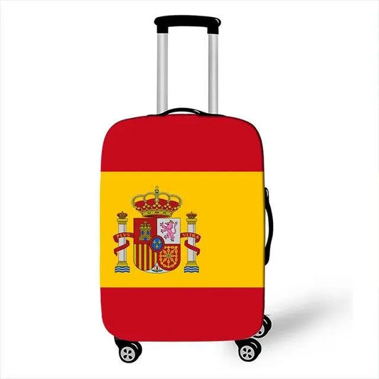 Housse de Valise Drapeau de l'Espagne Voyage Paisible