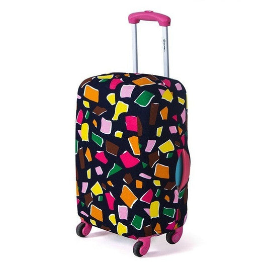Housse de Valise Formes Abstraites Voyage Paisible