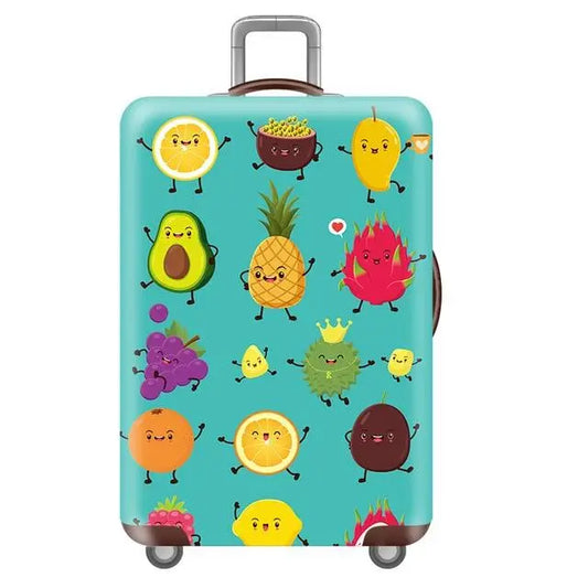 Housse de Valise Fruits Voyage Paisible