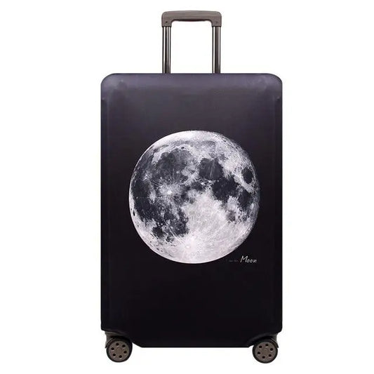 Housse de Valise Lune Voyage Paisible