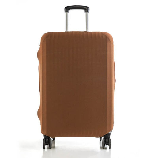 Housse de Valise Marron Voyage Paisible