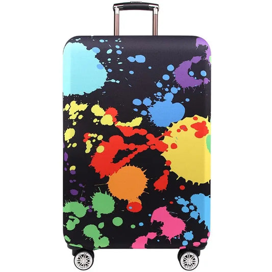 Housse Valise Peinture Voyage Paisible