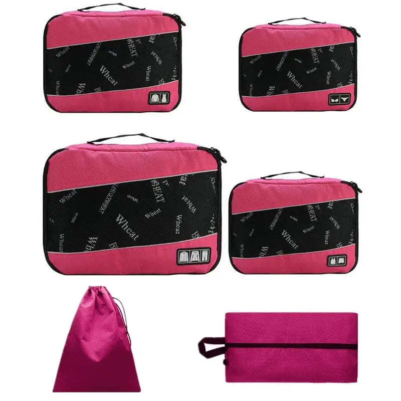 Organisateurs de Bagage Lot de 6 Pochettes Voyage Paisible