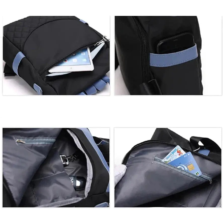 Petit Sac à Dos Antivol Femme Voyage Paisible