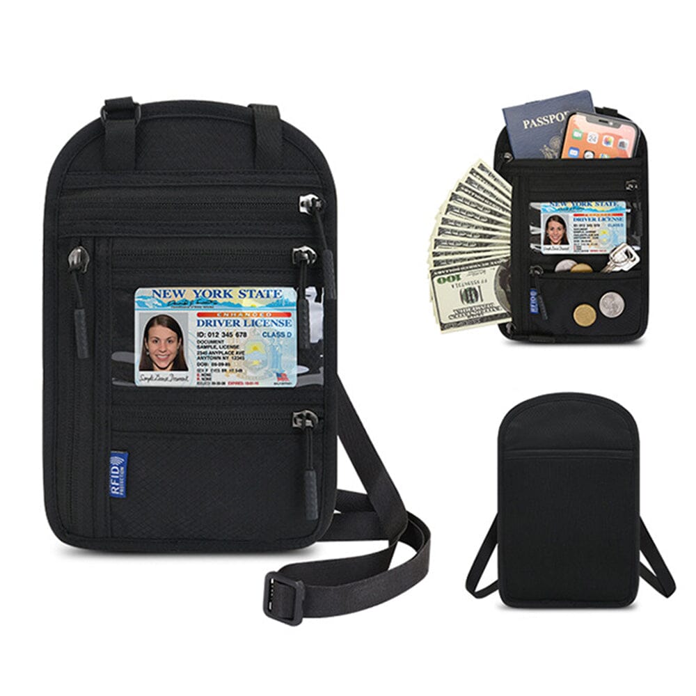 Pochette Tour de Cou Voyage Voyage Paisible