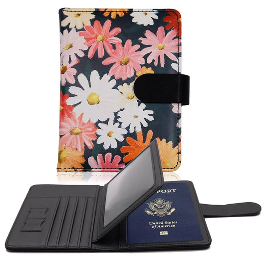 Portefeuille de Voyage Fleurs Voyage Paisible