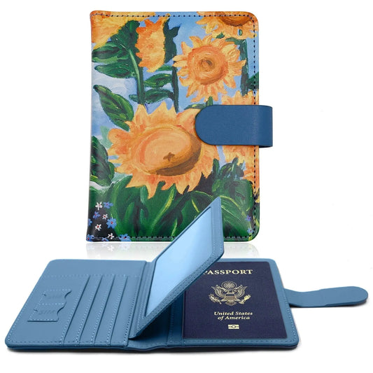 Portefeuille de Voyage Tournesols Voyage Paisible