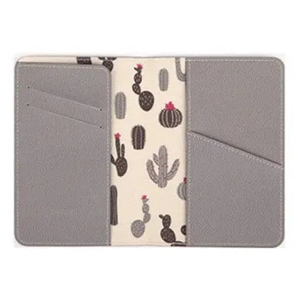 Protège-Passeport Cactus Voyage Paisible