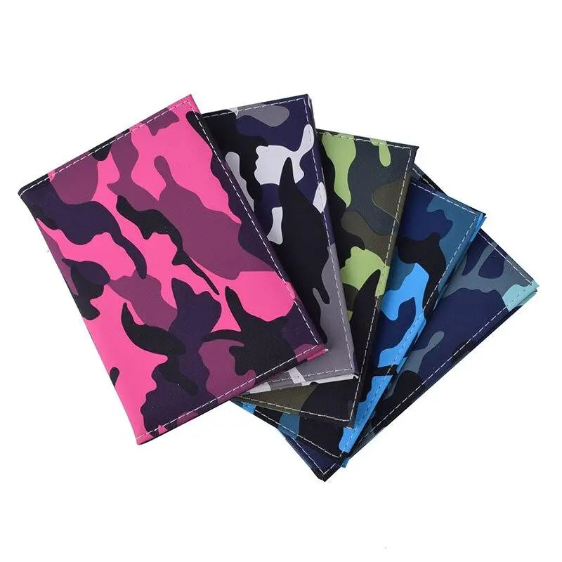 Protège-Passeport Camouflage Voyage Paisible