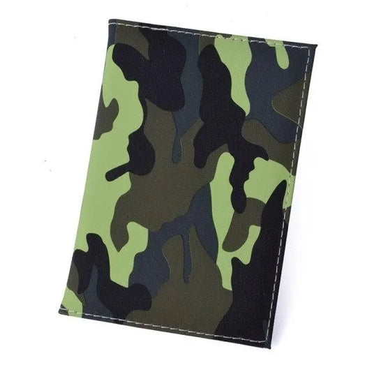 Protège-Passeport Camouflage Voyage Paisible