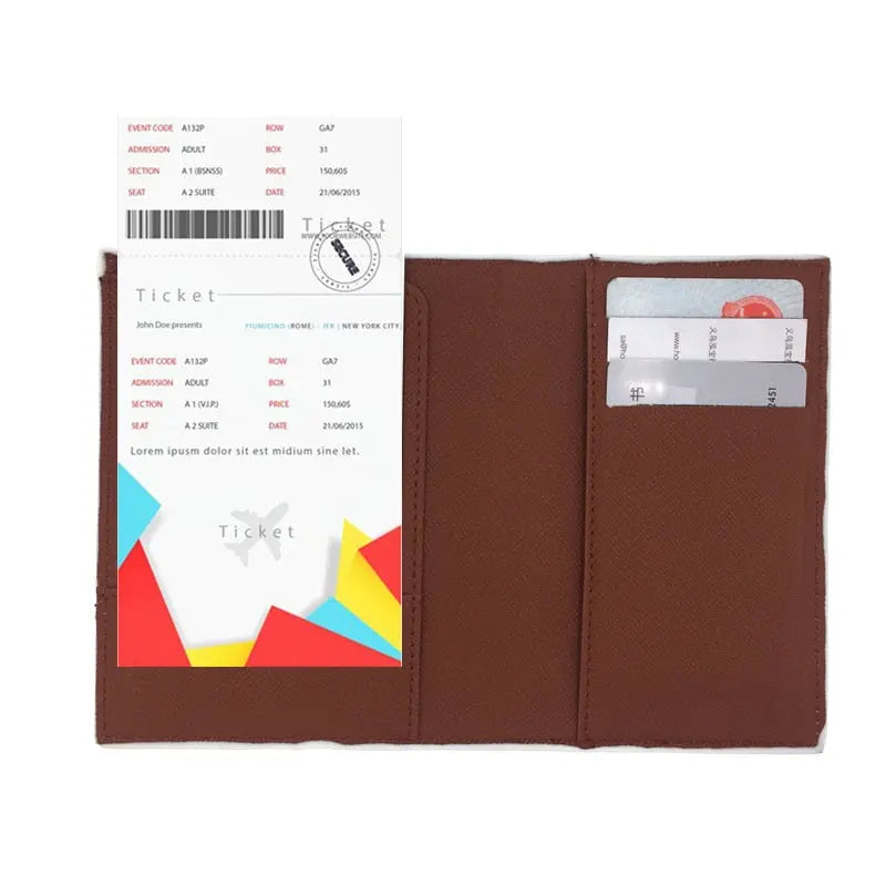 Protège-Passeport Globe-Trotter Voyage Paisible