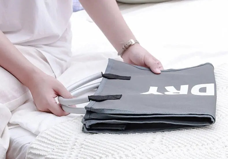 Sac Linge Sale Voyage Pliable Laundry Voyage Paisible
