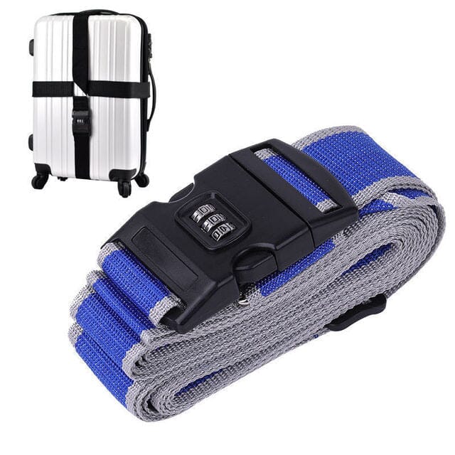 Sangle pour Valise avec Code 3 Chiffres Voyage Paisible