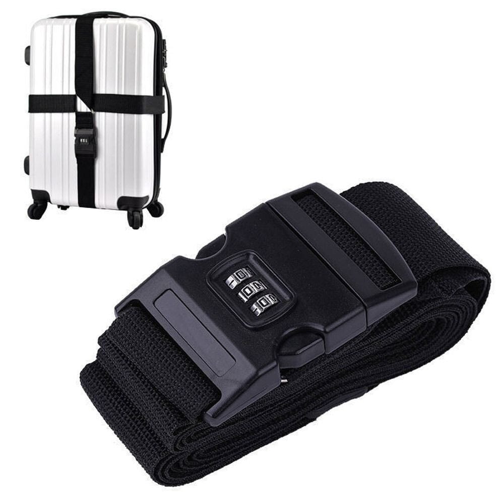 Sangle pour Valise avec Code 3 Chiffres Voyage Paisible