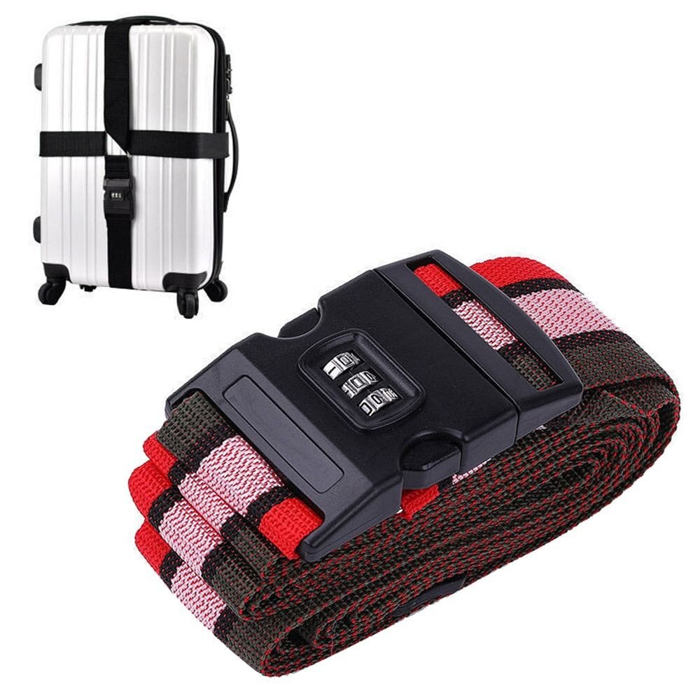 Sangle pour Valise avec Code 3 Chiffres Voyage Paisible