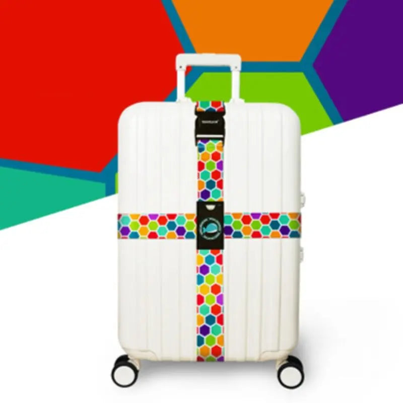 Sangle pour Valise Mosaïque Voyage Paisible