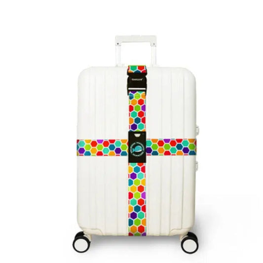 Sangle pour Valise Mosaïque Voyage Paisible