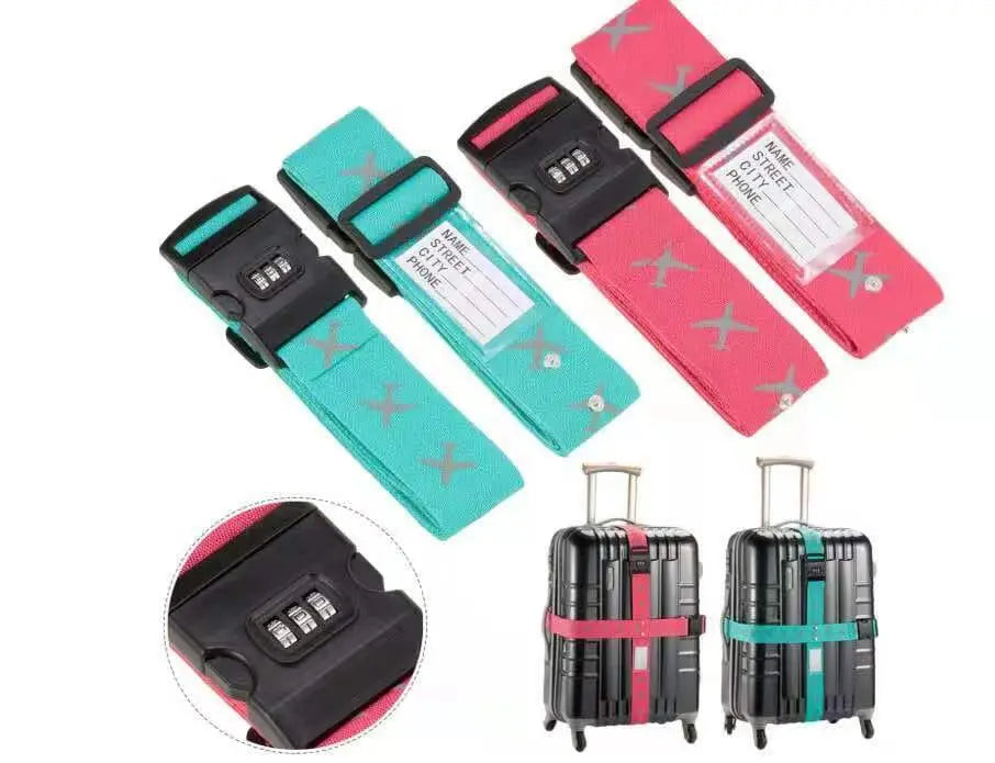 Sangle Valise Motif Avion Voyage Paisible