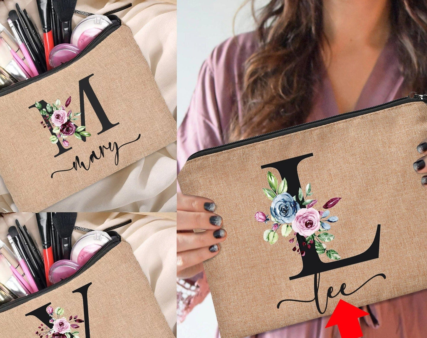 Trousse de Maquillage Personnalisée Voyage Paisible