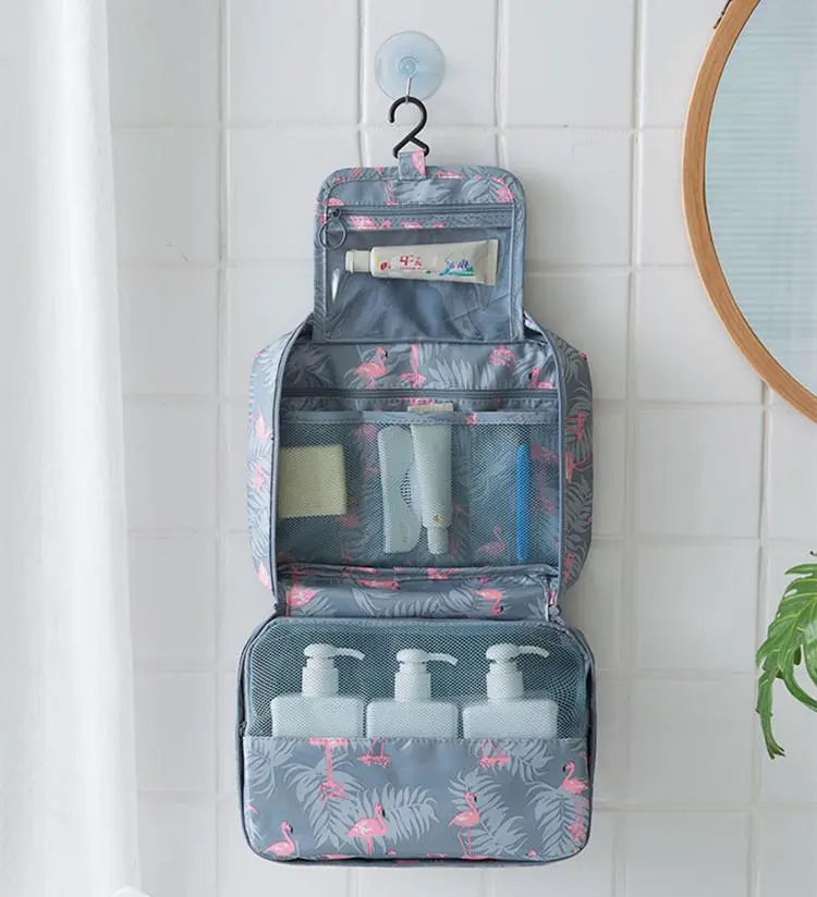 Trousse de Toilette Flamant Rose Voyage Paisible
