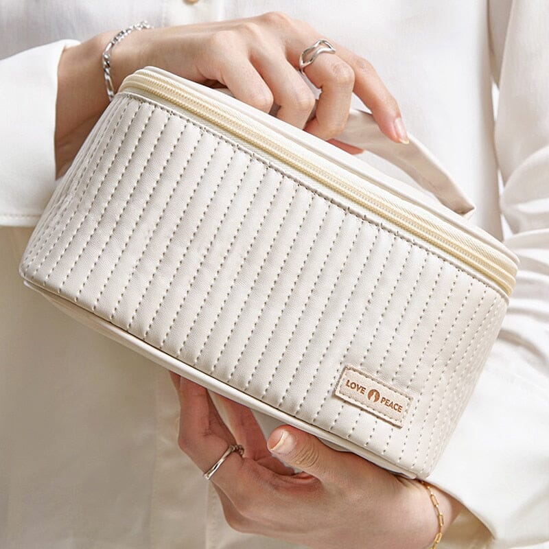 Trousse De Toilette Femme Matelassée Voyage Paisible