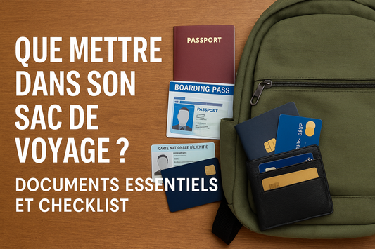 Que mettre dans son sac de voyage ?
