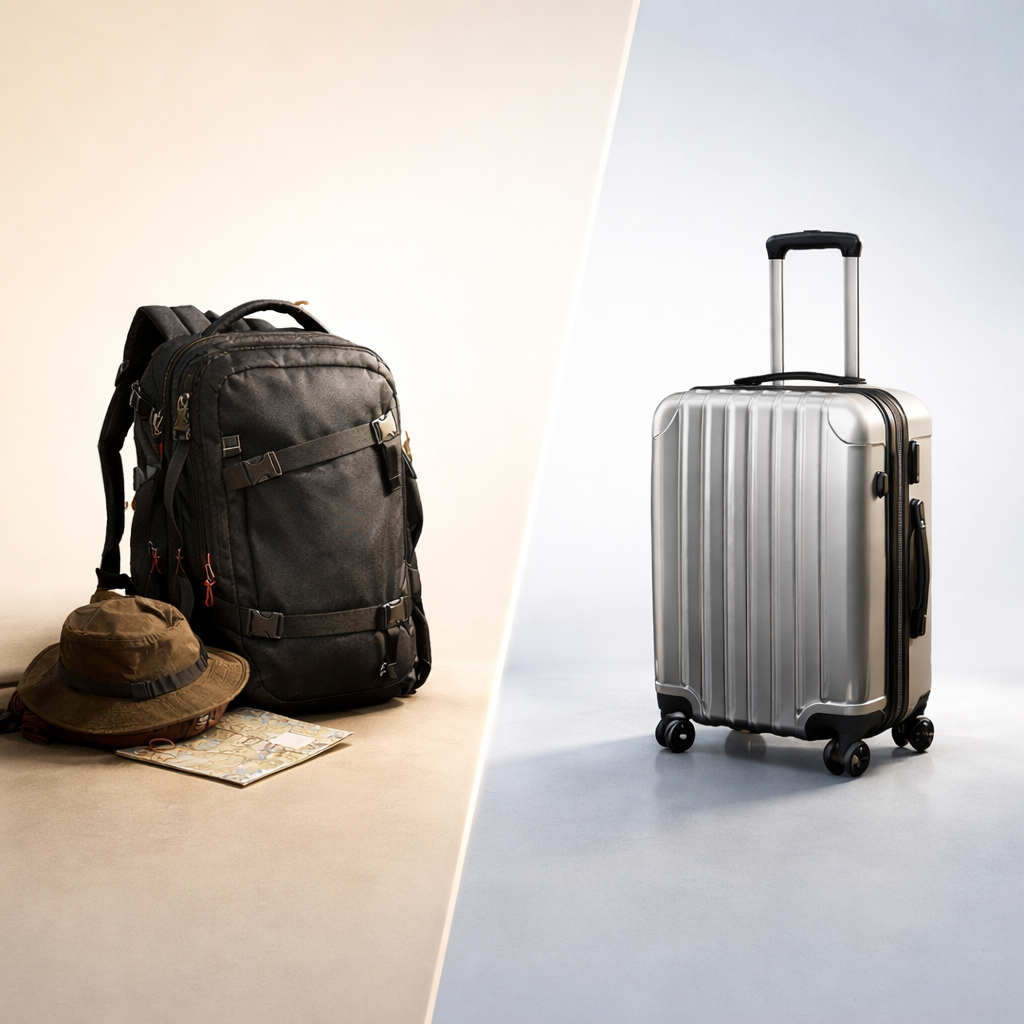 Sac à dos ou valise cabine : que choisir selon votre type de voyage ?