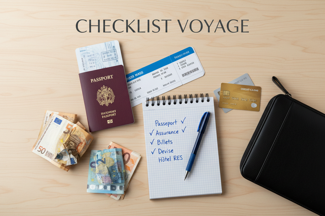 Que mettre dans son sac de voyage : checklist complète des documents essentiels