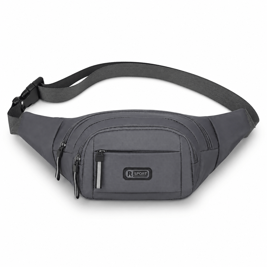 Banane fine sport et voyage gris 1