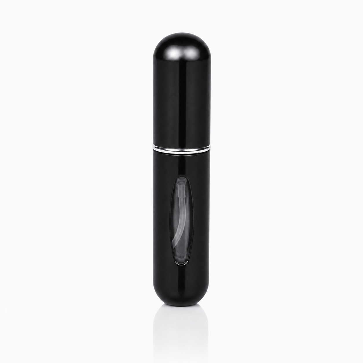 Mini vaporisateur parfum rechargeable noir