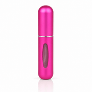 Mini vaporisateur parfum rechargeable rose bonbon