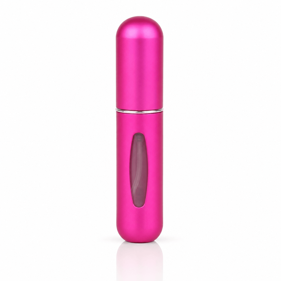 Mini vaporisateur parfum rechargeable rose bonbon