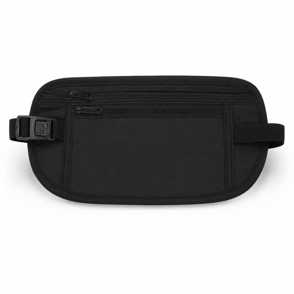 Pochette invisible de voyage noir