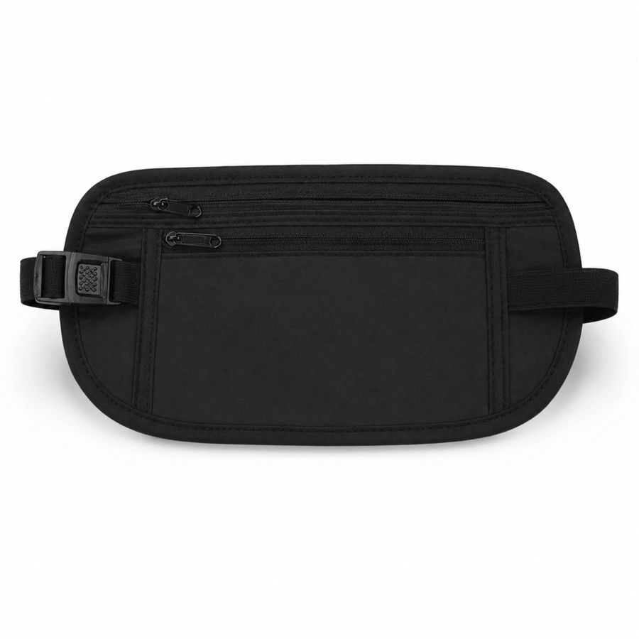 Pochette invisible de voyage noir