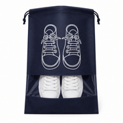 Pochettes rangement chaussures voyage bleu marine