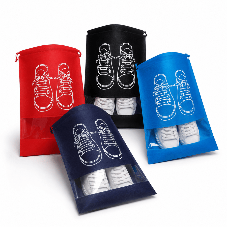 Pochettes rangement chaussures voyage mise en forme 1