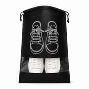 Pochettes rangement chaussures voyage noir