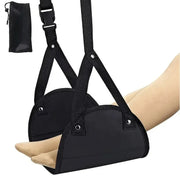 Repose-pieds portable voyage noir