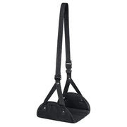 Repose-pieds portable voyage noir 2