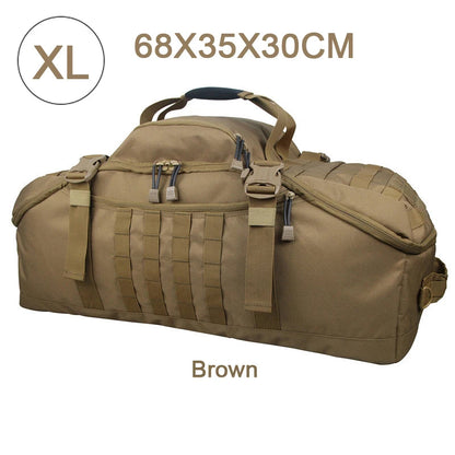 30L 45L 80L Sport Travel Bag Molle Tactical Backpack Gym Fitness Bag Large Duffle Bags for Camping Hunting Fishing Boutique Voyage