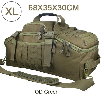 30L 45L 80L Sport Travel Bag Molle Tactical Backpack Gym Fitness Bag Large Duffle Bags for Camping Hunting Fishing Boutique Voyage