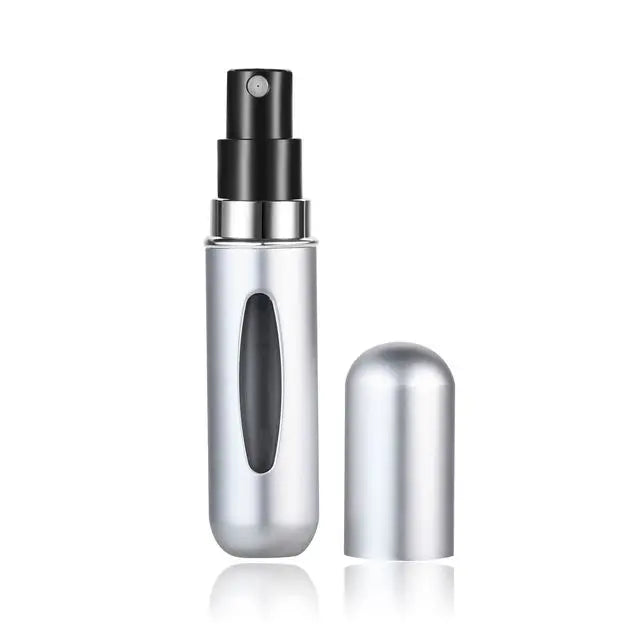 5ml /10ml Mini Portable Bottom-Filling Pump Perfume Bottle Sample Perfume Refillable Spray Bottle Empty Cosmetic Containers Set Boutique Voyage